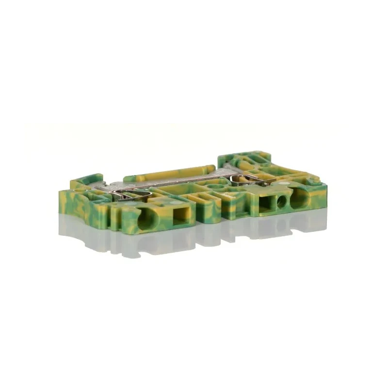 Weidmüller 2-Way ZPE 2.5 Earth Terminal Block, 4mm² Cable CSA, Clamp Termination, Wemid Housing, 800V IECEx/ATEX 1608640000