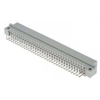 HARTING DIN 41612 Connector 64 Way 2.54 mm Pitch Type Through Hole, Type C/2, Solder Termination, 2 Row Male 09031646921