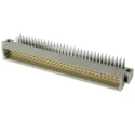 HARTING DIN 41612 Connector 64 Way 2.54 mm Pitch Type Through Hole, Type C/2, Solder Termination, 2 Row Male 09031646921