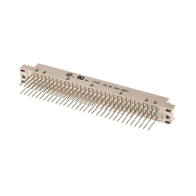 HARTING DIN 41612 64 Way 2.54 mm Pitch Type Through Hole Wire Wrap Class C2 2 Row Female Connector 09032646821