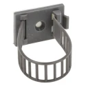 RS PRO Grey Nylon Cable Clip, Self-Adhesive, 26 mm Maximum Bundle Diameter, 30.5 mm x 21 mm x 108 mm 404-443