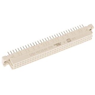 HARTING DIN 41612 64 Way 2.54 mm Pitch Type Through Hole Type C/3 Solder Class Class C3 3 Row Female Straight 09032647825