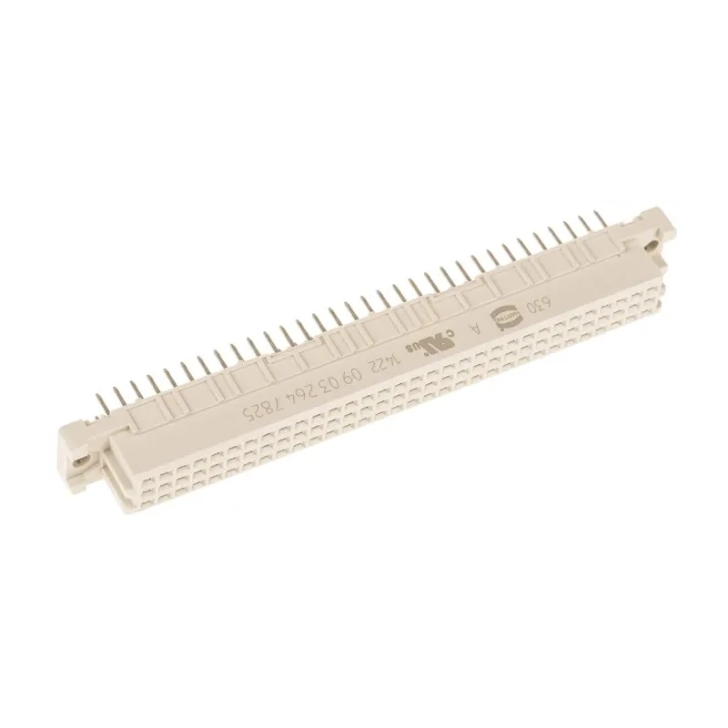 HARTING DIN 41612 64 Way 2.54 mm Pitch Type Through Hole Type C/3 Solder Class Class C3 3 Row Female Straight 09032647825