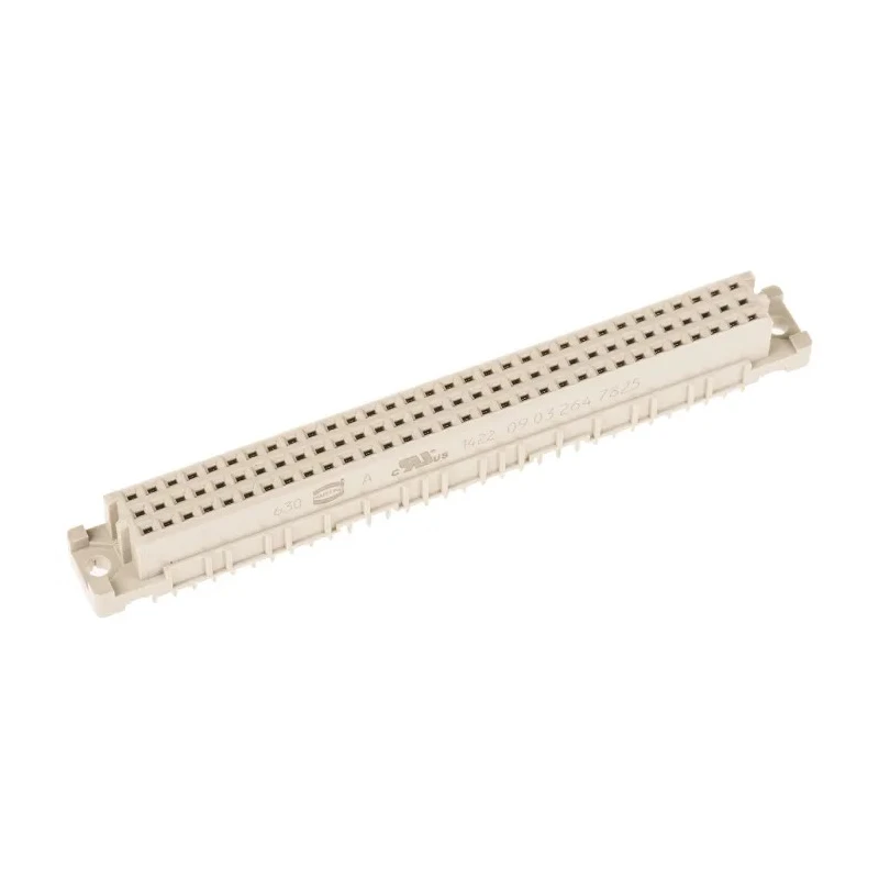 HARTING DIN 41612 64 Way 2.54 mm Pitch Type Through Hole Type C/3 Solder Class Class C3 3 Row Female Straight 09032647825