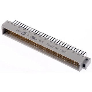 HARTING DIN 41612 Connector 96 Way 2.54 mm Pitch Through Hole Solder Termination Type C/3 Class C3 3 Row Male 09031967921