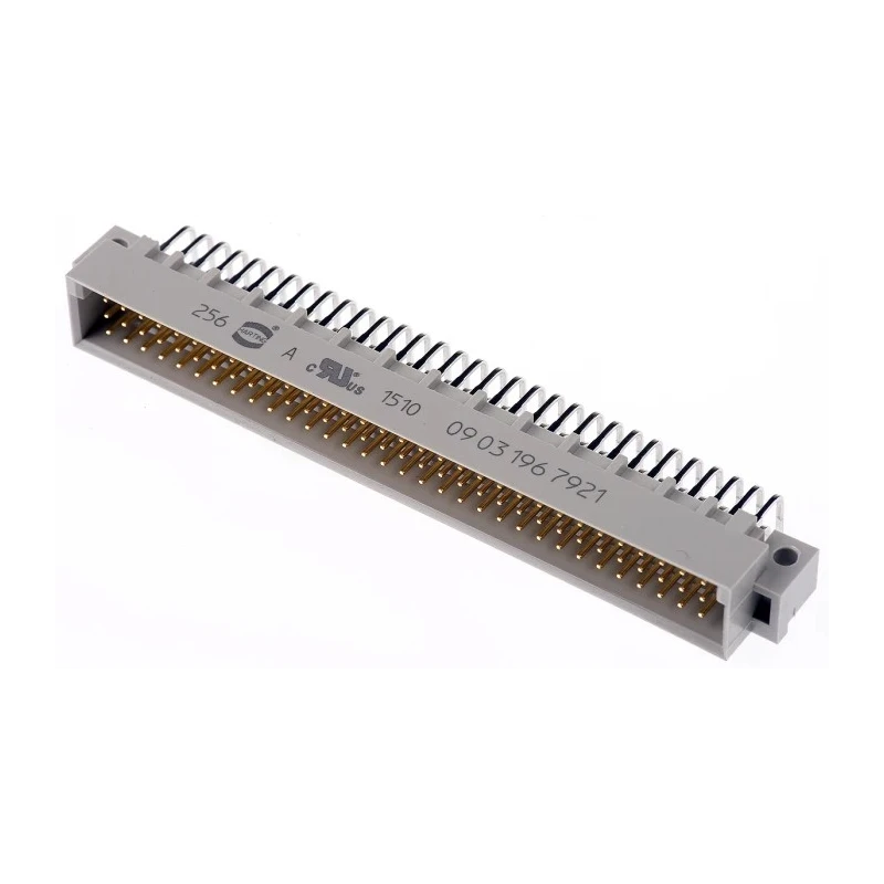 HARTING DIN 41612 Connector 96 Way 2.54 mm Pitch Through Hole Solder Termination Type C/3 Class C3 3 Row Male 09031967921