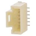 Molex 501331 Series Vertical Surface PCB Header, 6 Contact, 1 mm Pitch, 1 Row, Shrouded 501331-0607