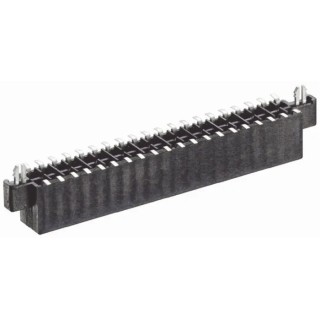 TE Connectivity AMPMODU System 50 Series Straight Surface PCB Socket 40-Contact 2 Row 1.27mm Pitch Solder 5-104652-4