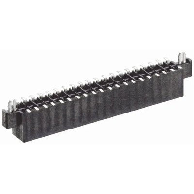 TE Connectivity AMPMODU System 50 Series Straight Surface PCB Socket 40-Contact 2 Row 1.27mm Pitch Solder 5-104652-4
