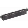 TE Connectivity AMPMODU System 50 Series Straight Surface PCB Socket 40-Contact 2 Row 1.27mm Pitch Solder 5-104652-4