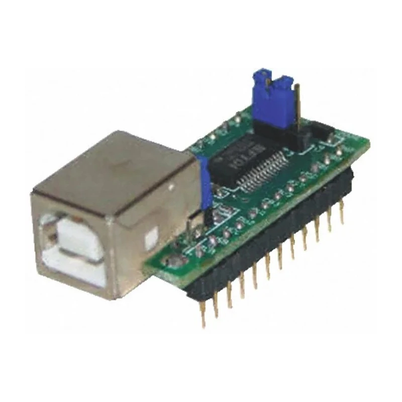 FTDI Chip USB-Serial UART Development Module UM232R with FT232RL, 48MHz, USB 2.0 Full Speed Compatible