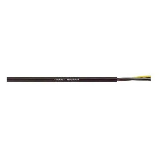 Lapp 3 Core Black Rubber Power Cable 100 m Length 15A Current Rating 60°C Rated Operating Temperature H05-RRF