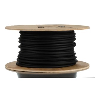 Lapp H01N2-D Series Black Hook Up Wire 510/0.21 mm Copper Conductor 50 m 100V Rubber Jacket 2210700