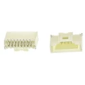 Molex Pico-Clasp Series Straight Surface PCB Header 8 Contacts 1 mm Pitch 1 Row Shrouded 501331-0807