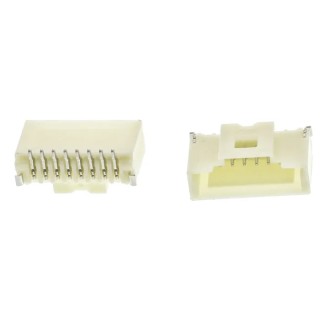 Molex Pico-Clasp Series Straight Surface PCB Header 8 Contacts 1 mm Pitch 1 Row Shrouded 501331-0807