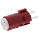Omron Red Indicator Lamp 12V DC 15mA Panel Mount Illuminated Switch Indicator A16-12DR