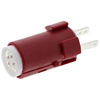 Omron Red Indicator Lamp 12V DC 15mA Panel Mount Illuminated Switch Indicator A16-12DR
