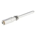 EPIC Heavy Duty Power Connector Contact Male 10A 250V AC Gold Plated Copper Alloy Crimp Termination 1.5 mm² 13162300