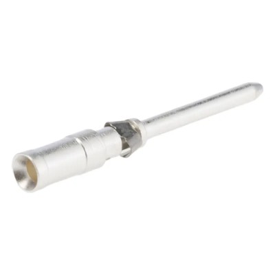 EPIC Heavy Duty Power Connector Contact Male 10A 250V AC Gold Plated Copper Alloy Crimp Termination 1.5 mm² 13162300