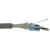 Alpha Wire XTRA-GUARD FLEX Series Data Cable 2 Pairs 4 Cores 30 m Black Sheath Polyvinyl Chloride 86702CY SL005