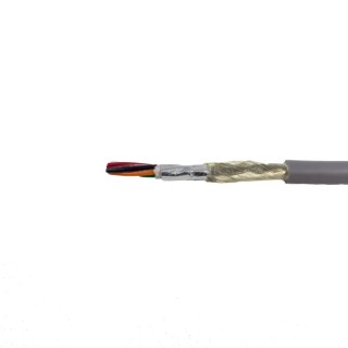 Alpha Wire XTRA-GUARD FLEX Series Multi-Core Industrial Cable 2 Cores 0.38 mm² 30 m Slate Sheath Polyvinyl 86302CY SL005