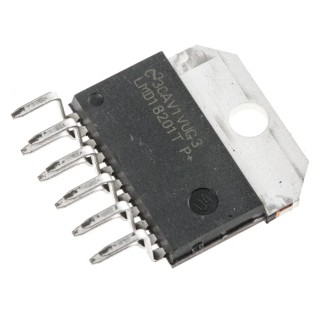 Texas Instruments Brushed DC Motor Driver IC 55 V 3 A 11-Pin TO-220 LMD18201T/NOPB