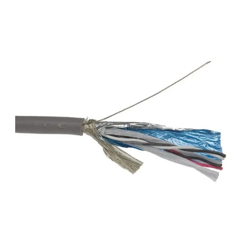 Alpha Wire XTRA-GUARD FLEX Series Data Cable 2 Pairs 4 Cores 30 m 300V Grey Sheath Polyvinyl Chloride 86502CY SL005