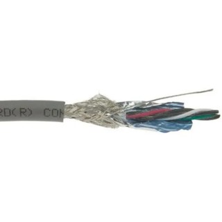 Alpha Wire XTRA-GUARD FLEX Series Data Cable 3 Pairs 6 Cores 30 m Black Polyvinyl Chloride Jacket 300V 86603CY SL005