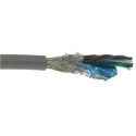 Alpha Wire XTRA-GUARD FLEX Series Data Cable 5 Pairs 10 Cores 30 m Black Sheath Polyvinyl Chloride 86605CY SL005