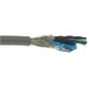 Alpha Wire XTRA-GUARD FLEX Series Data Cable 5 Pairs 10 Cores 30 m Black Sheath Polyvinyl Chloride 86605CY SL005