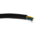 Alpha Wire XTRA-GUARD 2 Control Cable 8 Cores 0.23mm² 24 AWG Screened 300V 30m Black Polyethylene Sheath 25098 BK005