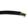 Alpha Wire XTRA-GUARD 2 Control Cable 8 Cores 0.23mm² 24 AWG Screened 300V 30m Black Polyethylene Sheath 25098 BK005