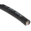 Alpha Wire XTRA-GUARD 2 Screened Control Cable 4 Cores 0.23mm² 24 AWG PVC Sheath 30m 300V 25114 BK005