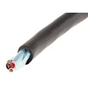 Alpha Wire XTRA-GUARD 2 Control Cable, 3 Cores, 0.56mm² (20 AWG), Screened, 30 m, Black Polyvinyl Chloride Sheath 25463 BK005