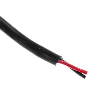 Alpha Wire XTRA-GUARD 2 Screened Control Cable, 2 Cores, 0.56mm² 20 AWG, Armoured, PVC Jacket, 300V, 30m Length 25462 BK005