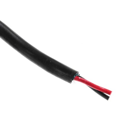 Alpha Wire XTRA-GUARD 2 Screened Control Cable, 2 Cores, 0.56mm² 20 AWG, Armoured, PVC Jacket, 300V, 30m Length 25462 BK005