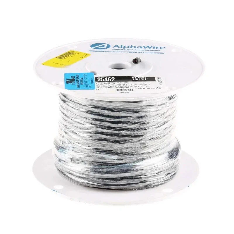 Alpha Wire XTRA-GUARD 2 Screened Control Cable, 2 Cores, 0.56mm² 20 AWG, Armoured, PVC Jacket, 300V, 30m Length 25462 BK005
