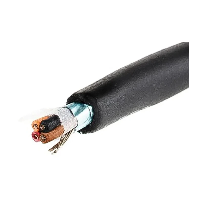 Alpha Wire XTRA-GUARD 2 Screened Control Cable 4 Cores 0.56mm² 20 AWG 30m 300V Polyvinyl Chloride Jacket 25464 BK005