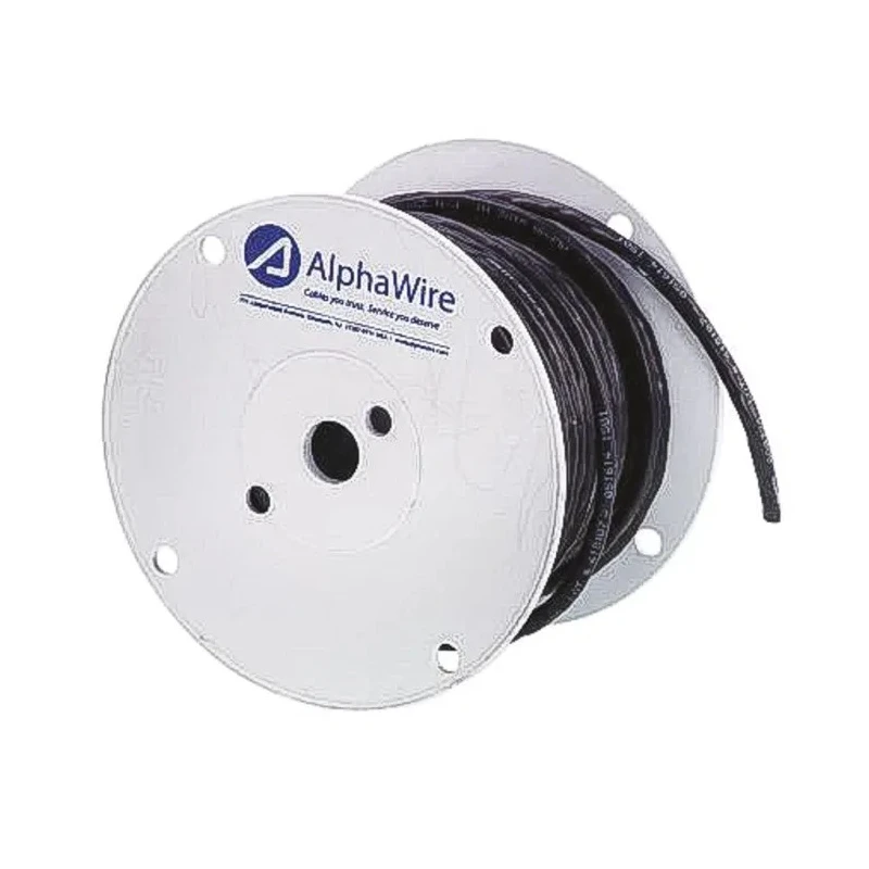Alpha Wire XTRA-GUARD 2 Screened Control Cable 4 Cores 0.56mm² 20 AWG 30m 300V Polyvinyl Chloride Jacket 25464 BK005