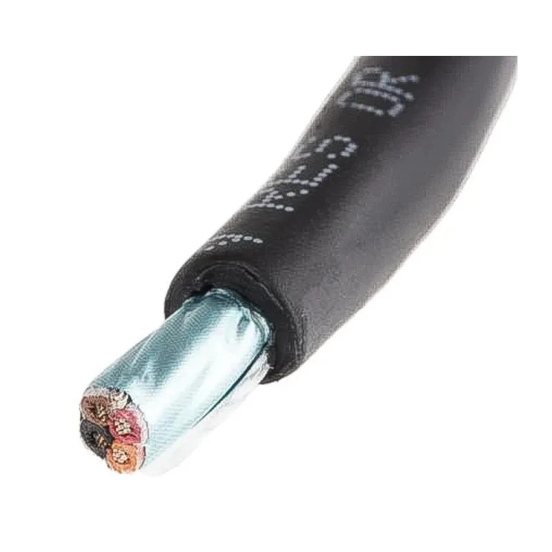 Alpha Wire XTRA-GUARD 2 Screened Control Cable 4 Cores 0.56mm² 20 AWG 30m 300V Polyvinyl Chloride Jacket 25464 BK005