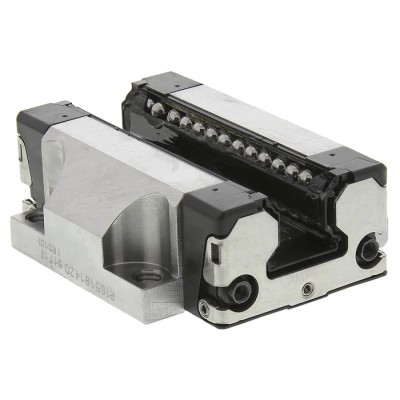 Bosch Rexroth Guide Block BSHP Series Ball Runner Block with 2% Preload, Standard Steel, 75mm Length, 63mm Width R165181420