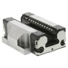 Bosch Rexroth Guide Block BSHP Series Ball Runner Block with 2% Preload, Standard Steel, 75mm Length, 63mm Width R165181420