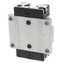 Bosch Rexroth Guide Block BSHP Series Ball Runner Block with 2% Preload, Standard Steel, 75mm Length, 63mm Width R165181420