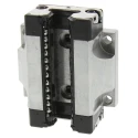 Bosch Rexroth Guide Block BSHP Series Ball Runner Block with 2% Preload, Standard Steel, 75mm Length, 63mm Width R165181420