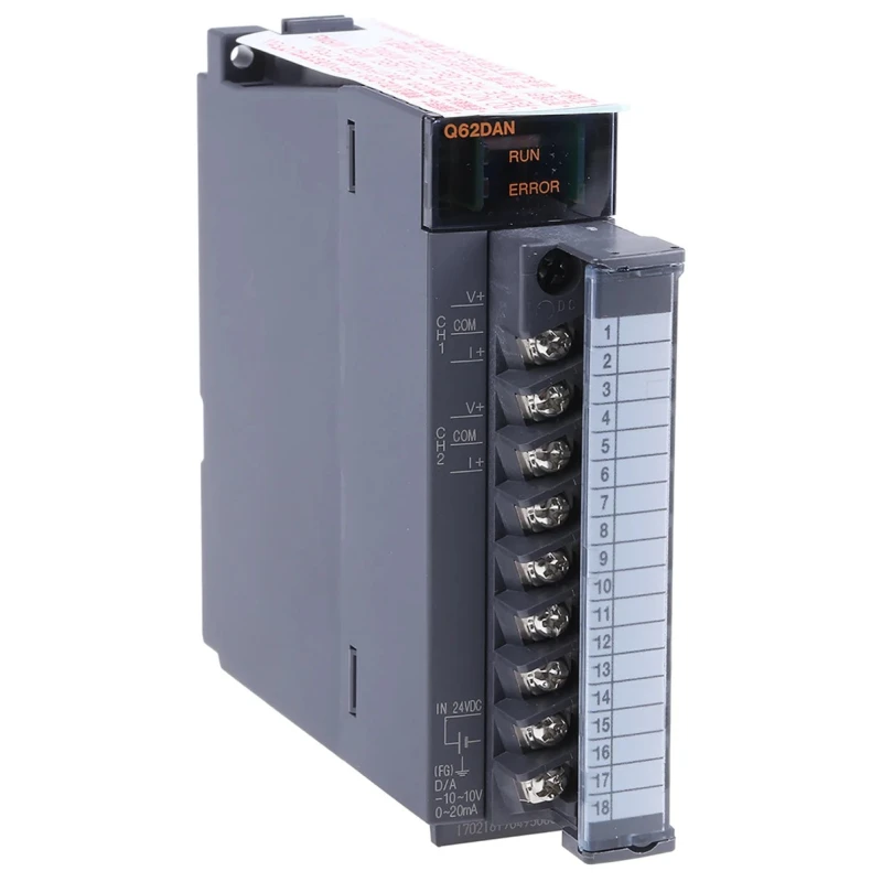 Mitsubishi Electric MELSEC Q Series PLC I/O Module 24V dc 16 bit Resolution Q62DAN