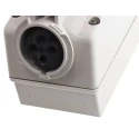 Scame Socket Switchable IP67 3+E Earthing Position 6h Straight Industrial Interlock 16A 415V IP67