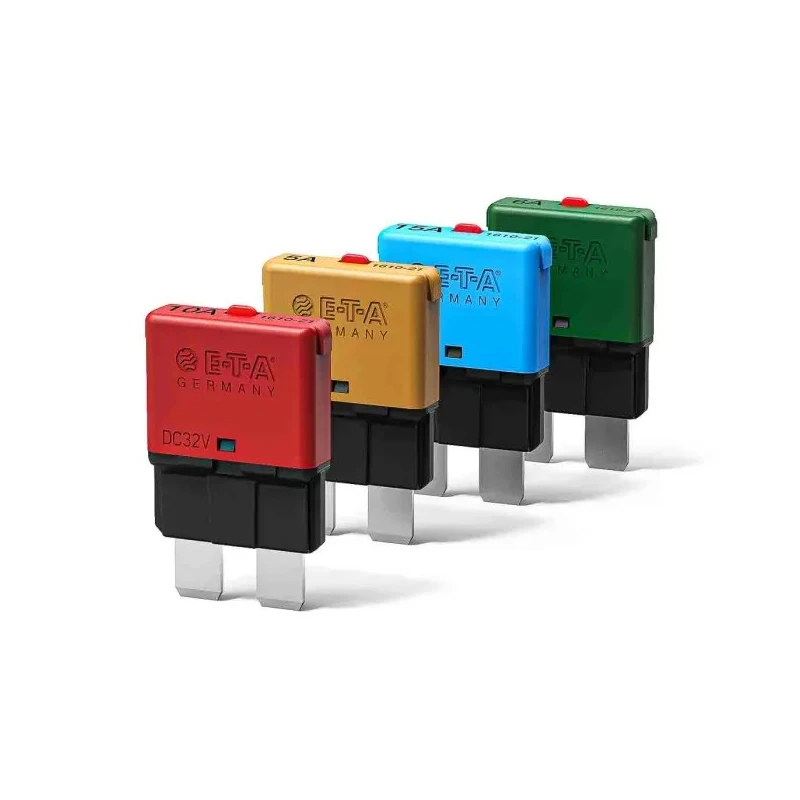 ETA Thermal Circuit Breaker 8A Current Rating 1-Pole, Base Mount 1610-21-8A