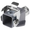 EPIC Heavy Duty Power Connector Housing Base Die Cast Zinc IP66 1 Lever H-A Series 10424500