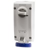 Scame Socket Switchable Industrial Interlock Socket IP67 2+E Earthing Position 6h 32A 250V IP67
