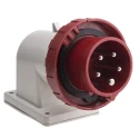 Scame Industrial Power Connector EUREKA Series 3P+N+PE 16A 415V Wall Mount Right Angle 247.1697